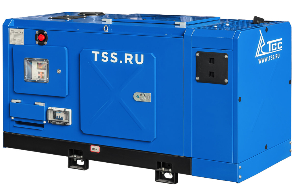 Дизельный генератор ТСС АД-16С-230-1РКМ32 в шумозащитном кожухе 058418