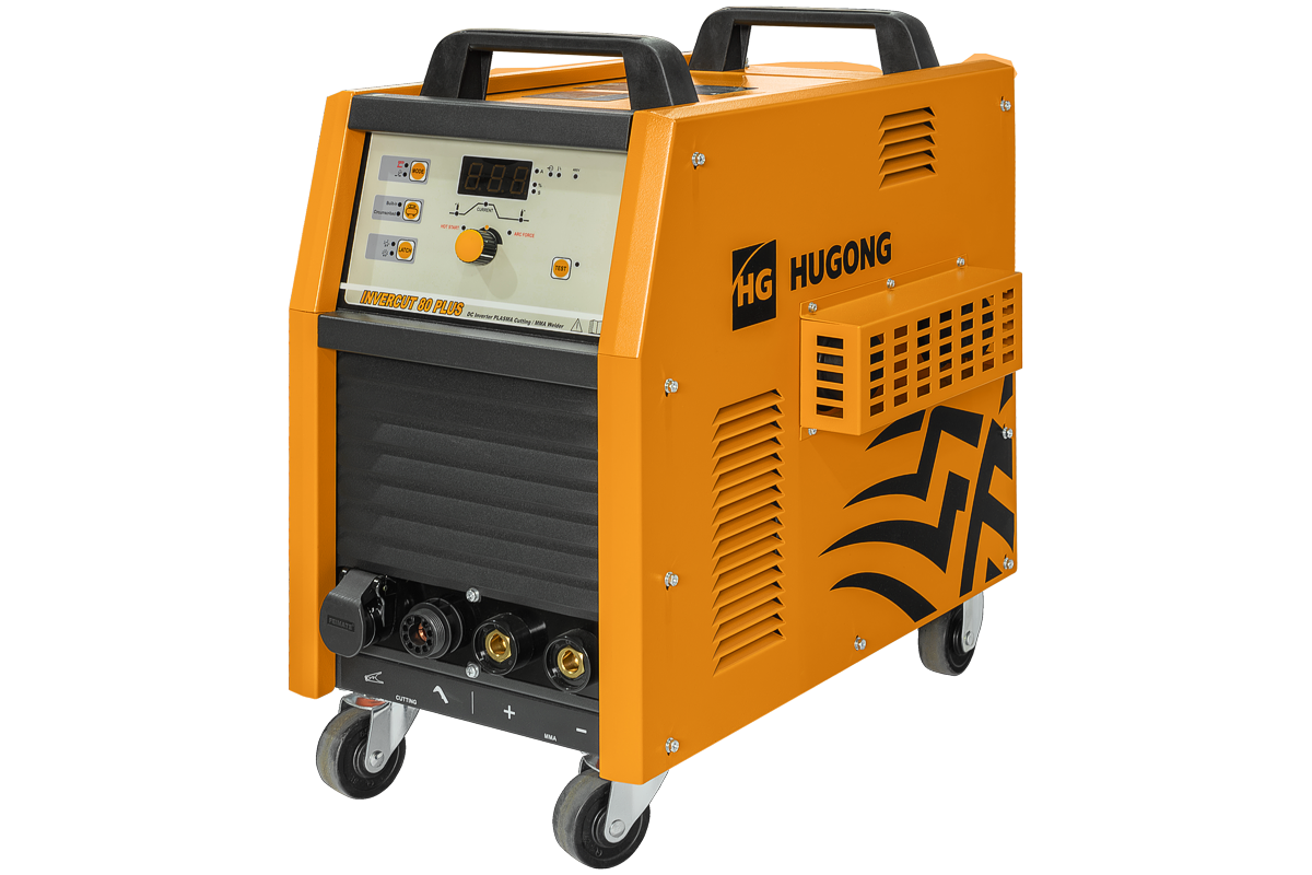 картинка Аппарат воздушно-плазменной резки HUGONG INVERCUT 80D PLUS III (встроенный компрессор)
