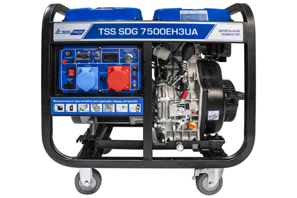 Дизель генератор TSS SDG 7500EH3UA 200030