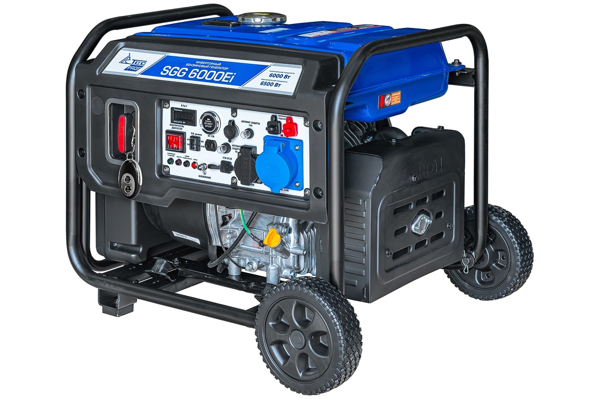 картинка Бензогенератор инверторный SGG 6000Ei