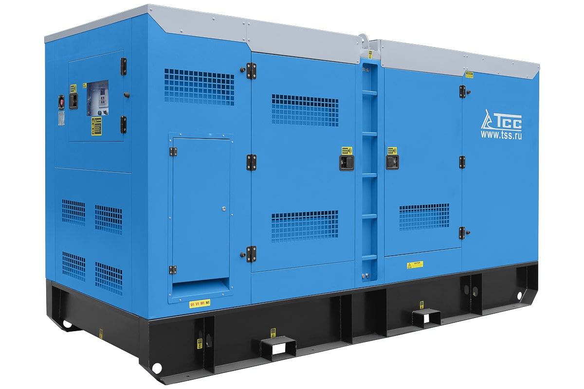 картинка Дизельный генератор ТСС АД-300С-Т400 в шумозащитном кожухе с АВР